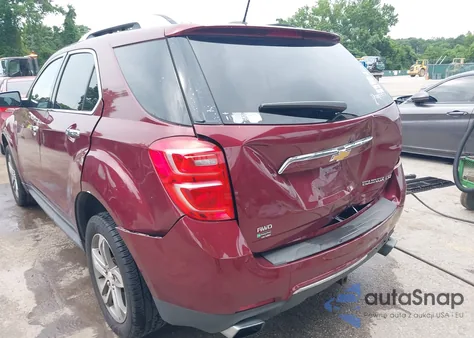 2016 Chevrolet Equinox Ltz из США, поврежденный, VIN 2GNFLGE37G6203411